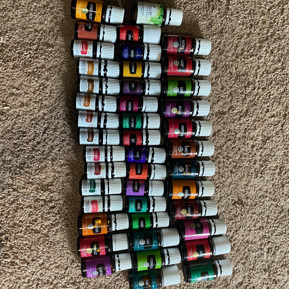 Lot of 36 young living essential oils